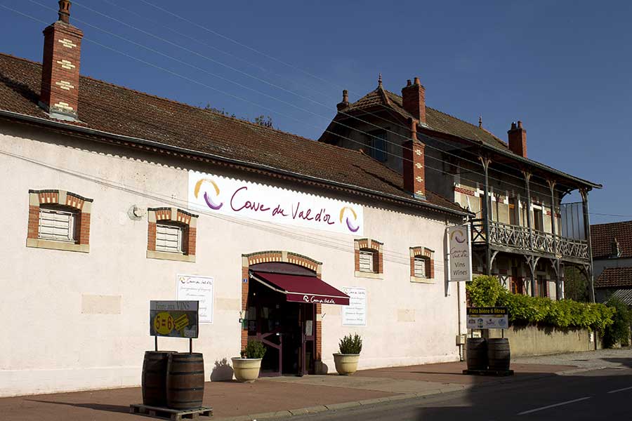 Cave du Val d'Or à Nolay Côted'Or en Bourgogne Côted'Or Tourisme